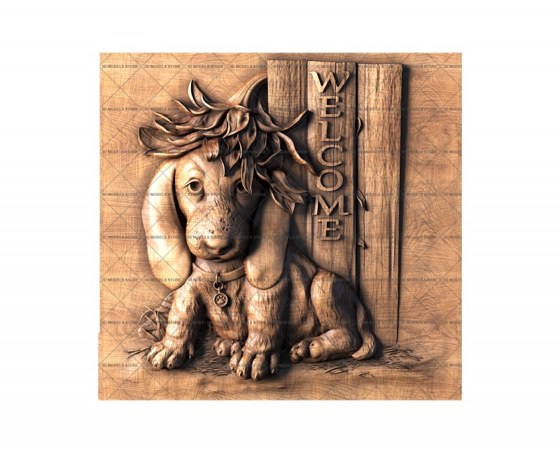 Panel Puppy, 3d models (stl)
