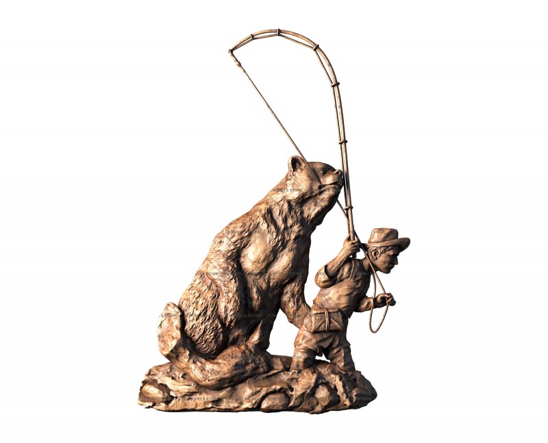 Panel Fishing, 3d models (stl)