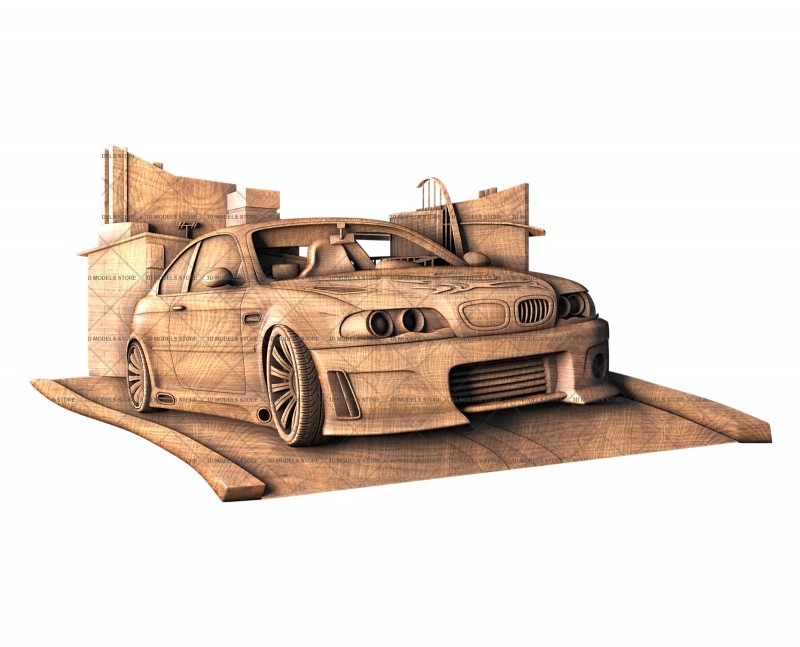 Panel BMW, 3d models (stl)