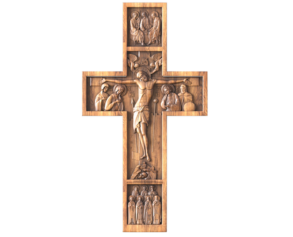 Crucifix, 3d models (stl)