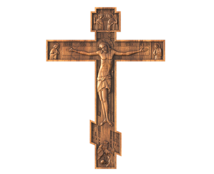 Crucifix, 3d models (stl)