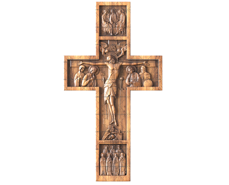 Crucifix, 3d models (stl)