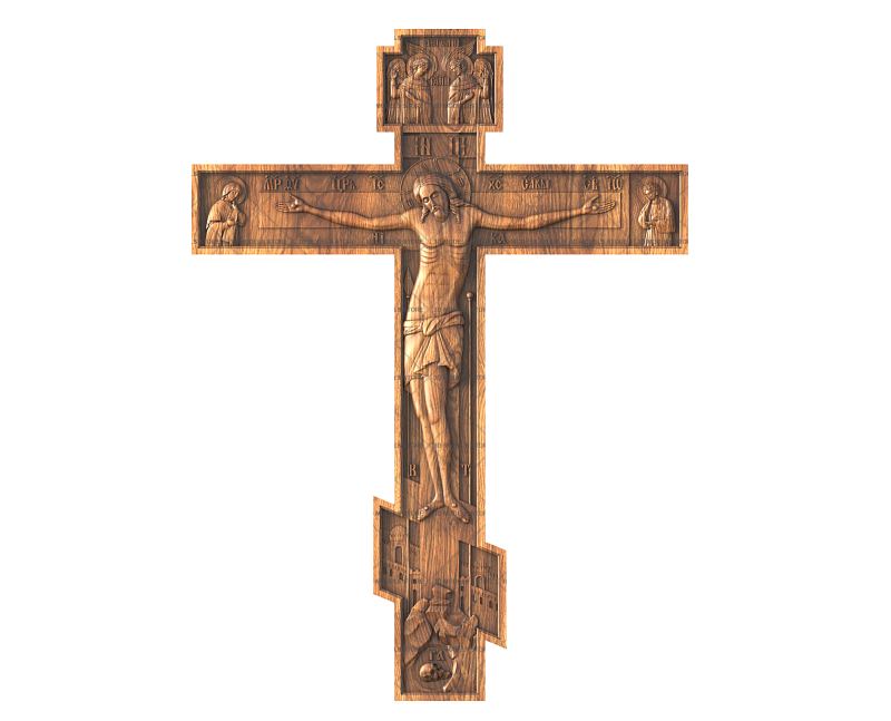 Crucifix, 3d models (stl)