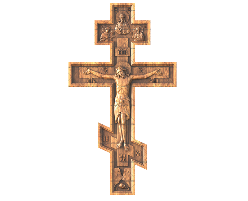 Crucifix, 3d models (stl)