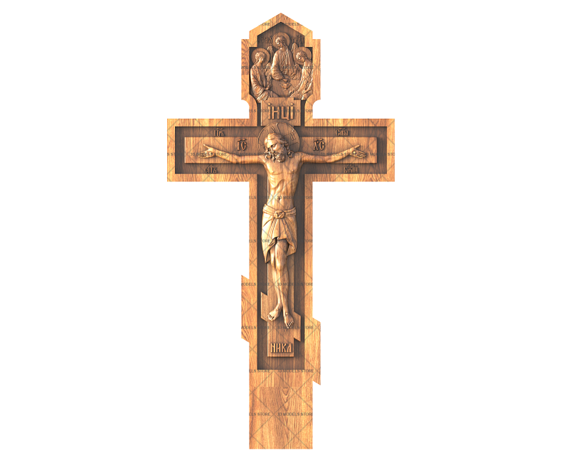 Crucifix, 3d models (stl)