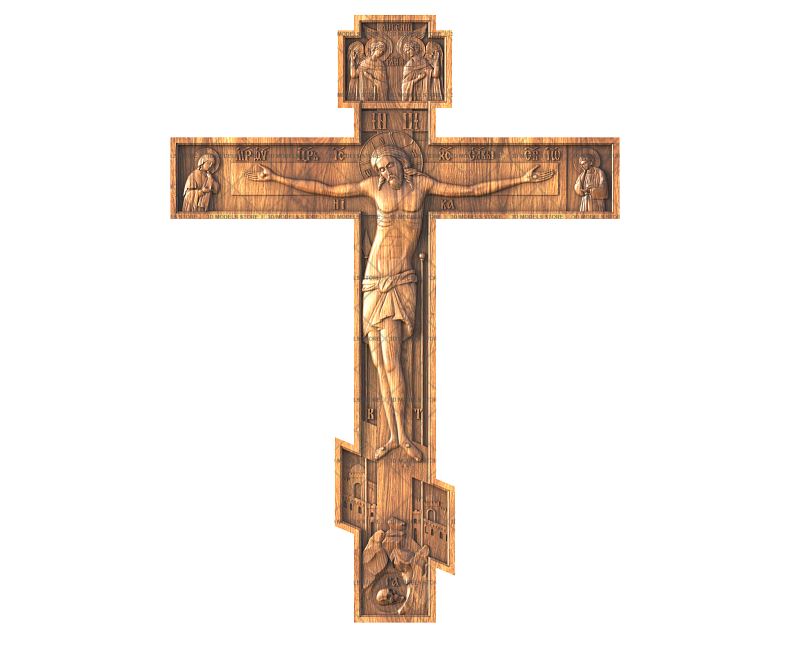 Crucifix, 3d models (stl)
