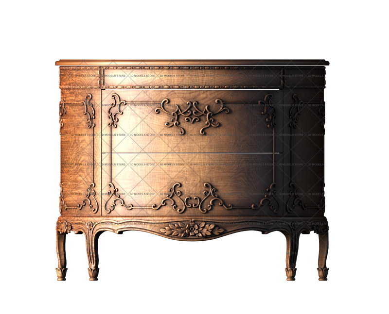 Dresser, 3d models (stl)