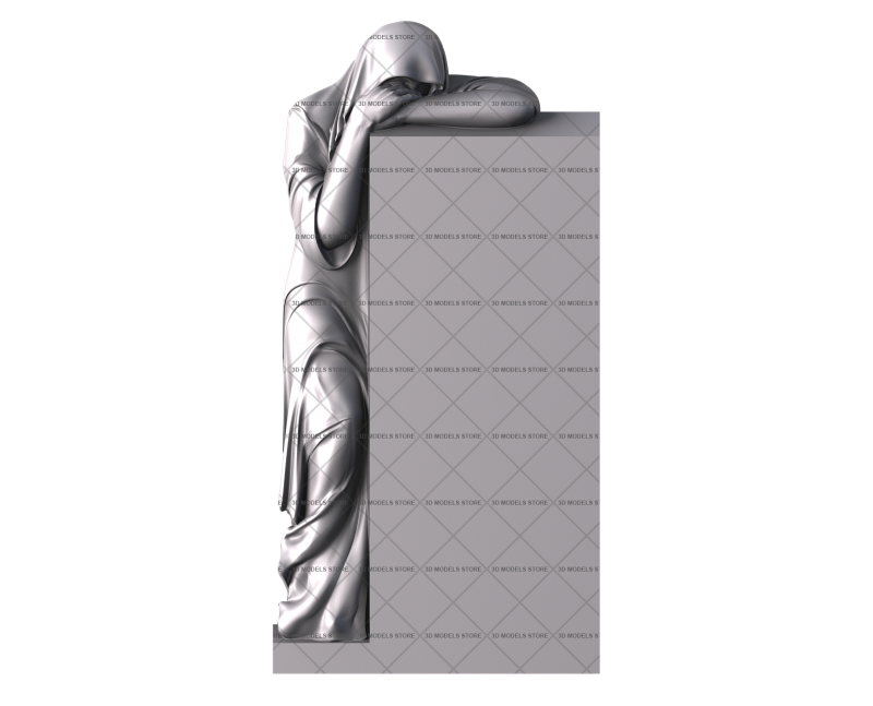 Monument figure, 3d models (stl)