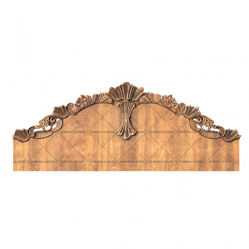 Headboard, 3d models (stl)