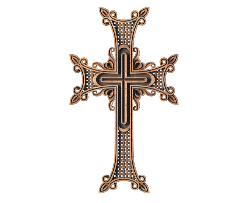 Cross, 3d models (stl)