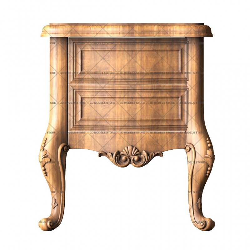 Bedside table, 3d models (stl)
