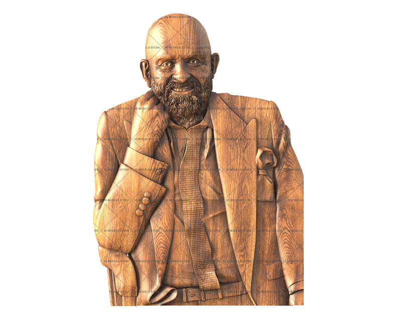 Portrait of Mikhail Shafutinsky, 3d models (stl)