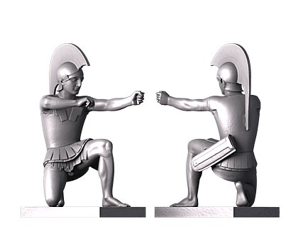 Aphia — Kneeling Archer 2, 3d models (stl)