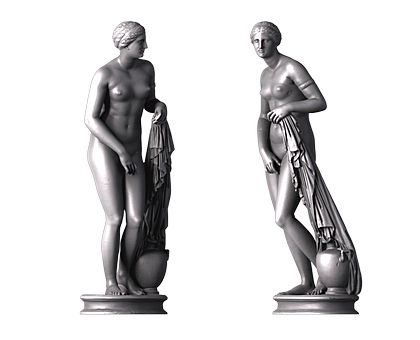 Aphrodite of Knidos, 3d models (stl)