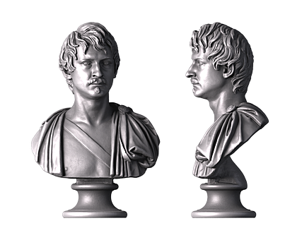 Bust of King Ludwig I, 3d models (stl)