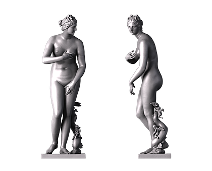 Venus from the Medici Collection, 3d models (stl)