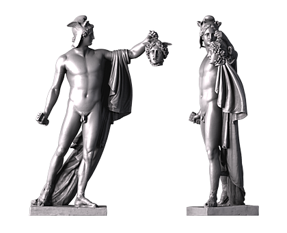 Perseus with the Severed Head of Medusa, 3d models (stl)