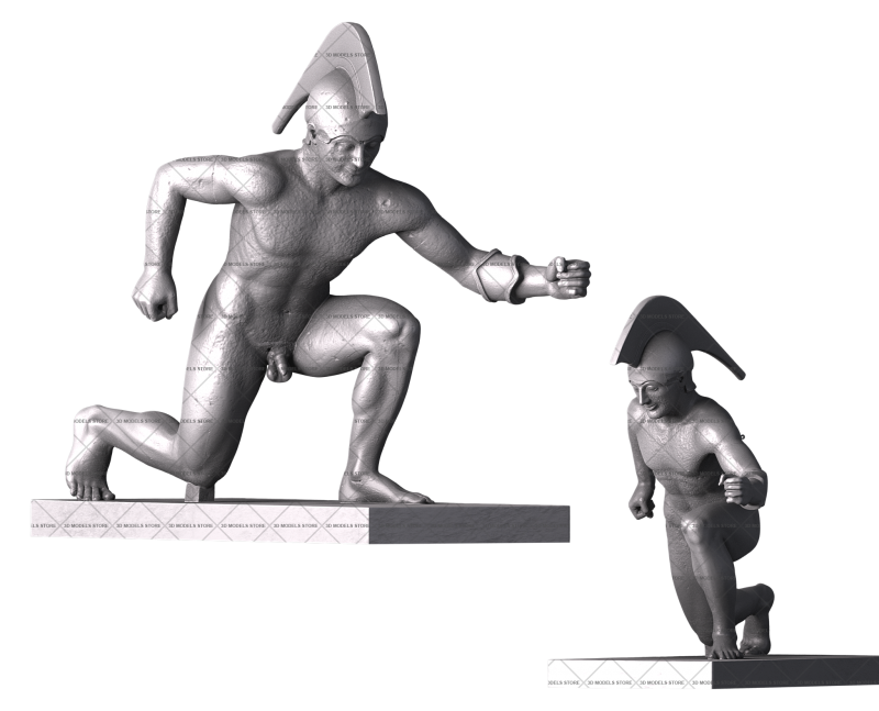 Aphia — Kneeling Archer, 3d models (stl)