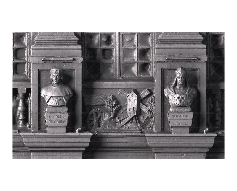 House of the Dukes of Brabant, 3d models (stl)