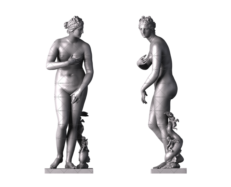 Venus from the Medici Collection, 3d models (stl)