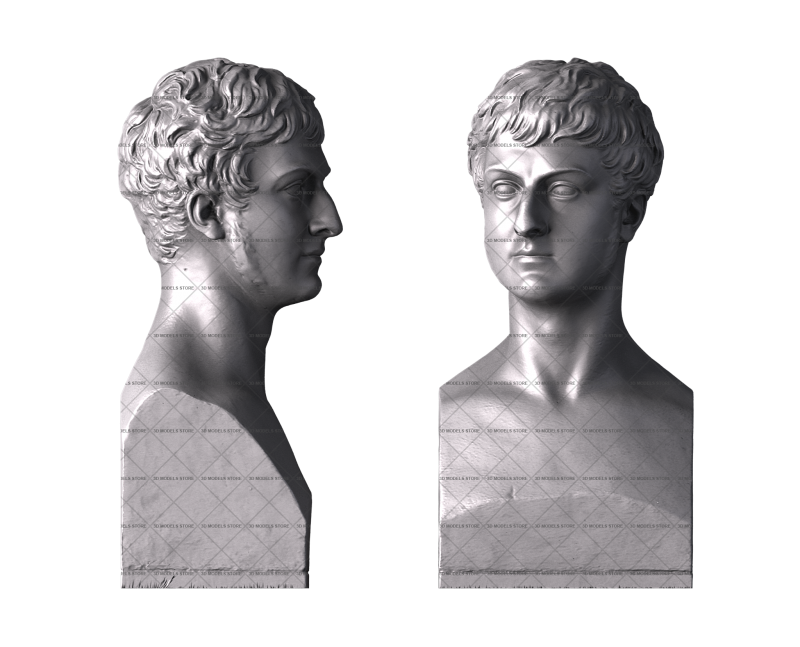 Unknown Man, 3d models (stl)
