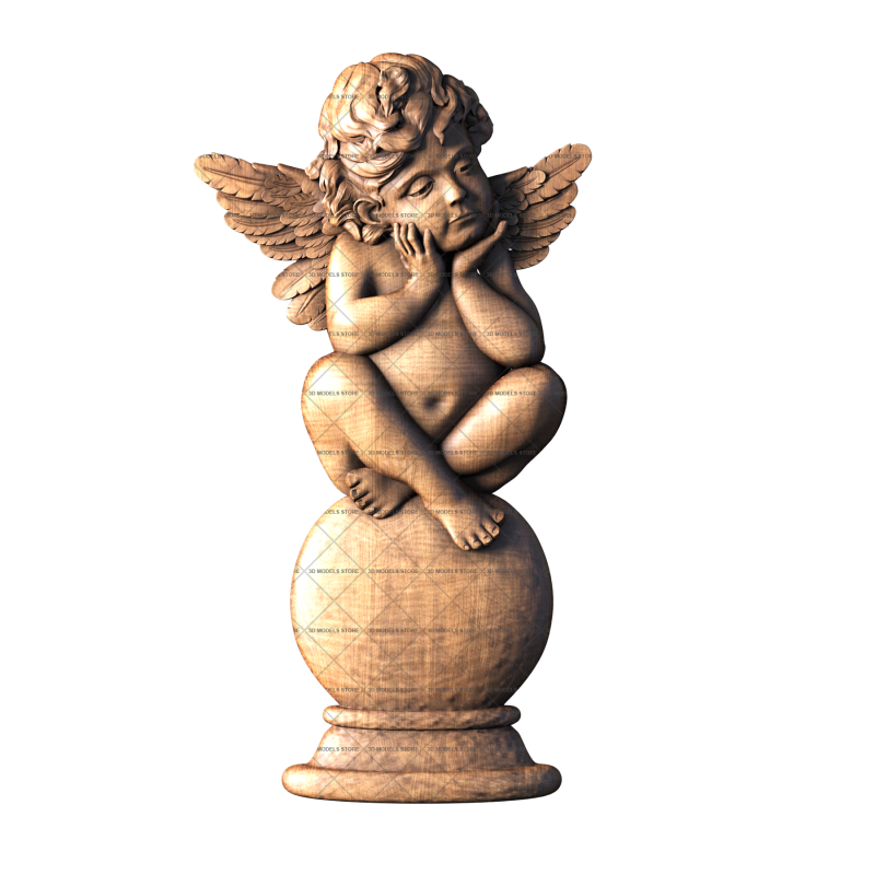 Angel, 3d models (stl)