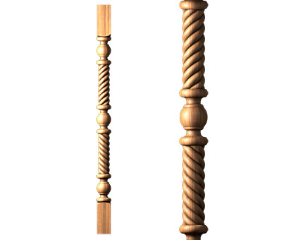 Baluster, 3d models (stl)
