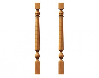 Baluster, 3d models (stl)