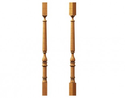 Baluster, 3d models (stl)