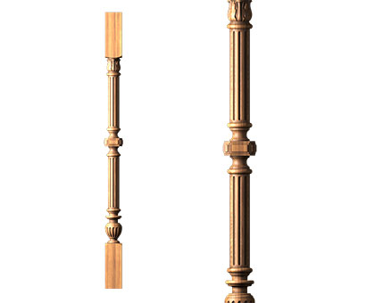 Baluster, 3d models (stl)