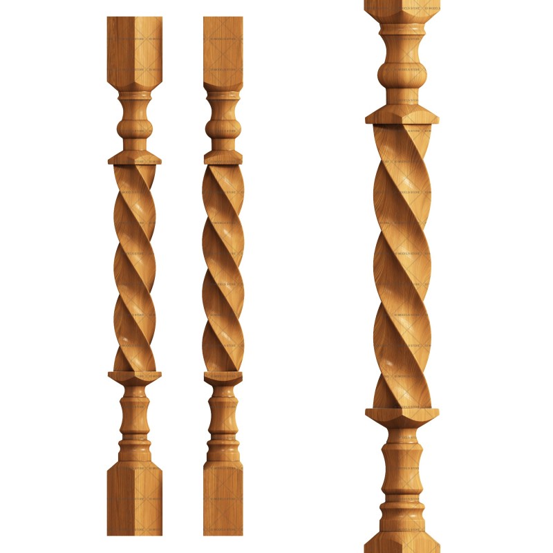 Baluster, 3d models (stl)
