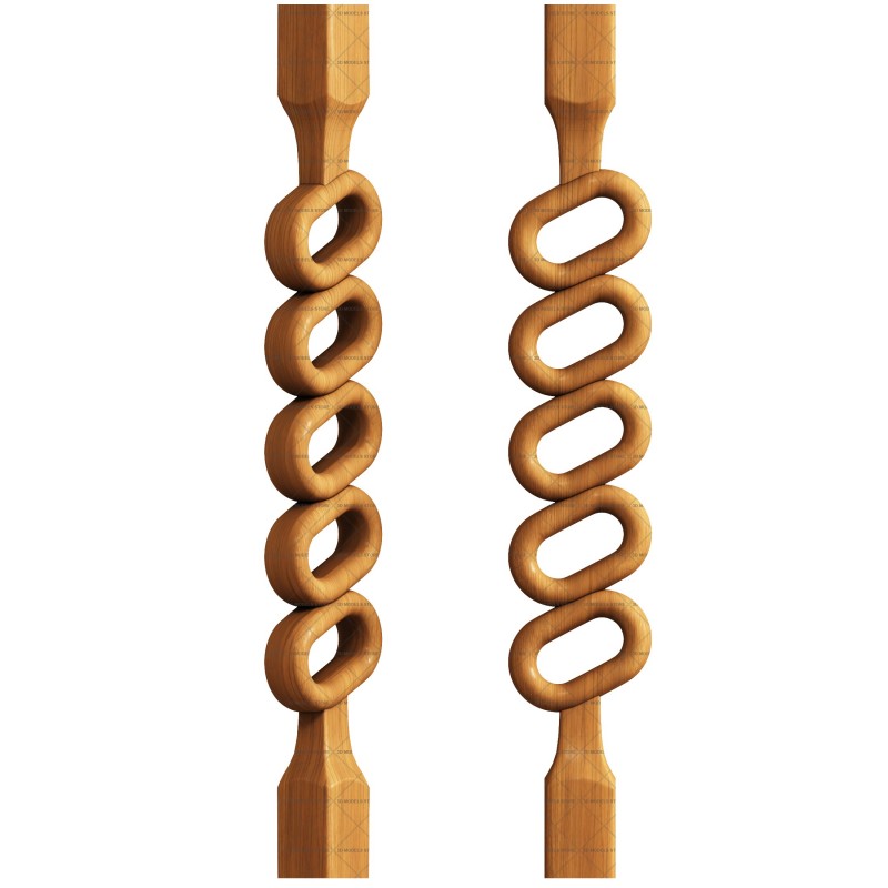 Baluster, 3d models (stl)