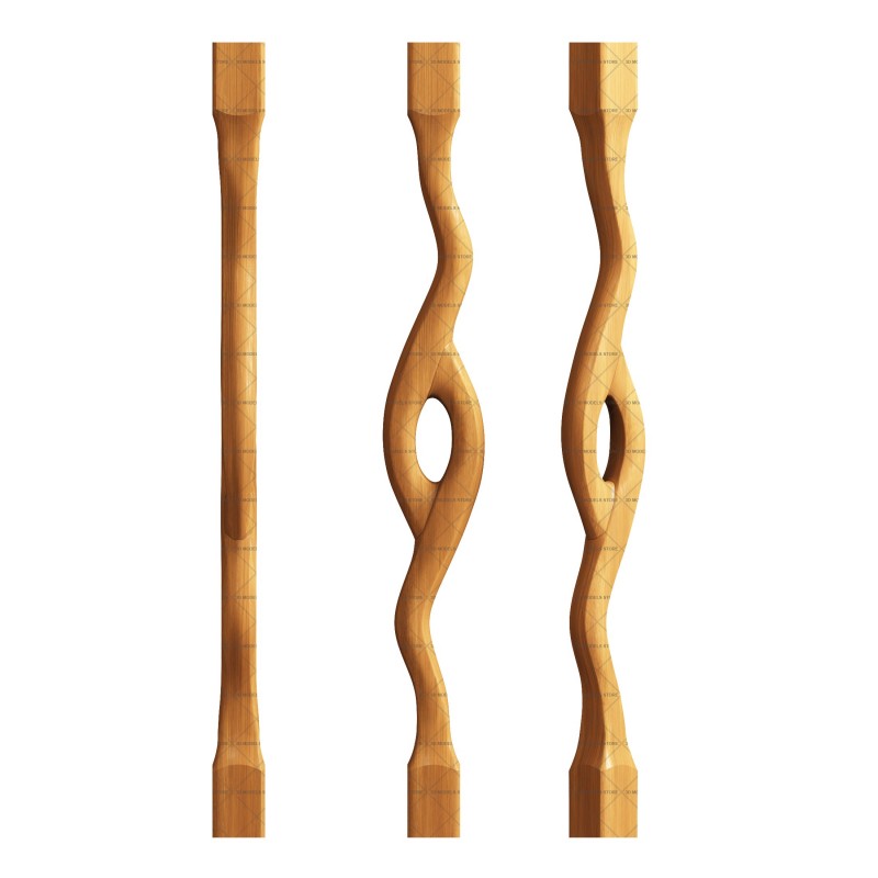 Baluster, 3d models (stl)