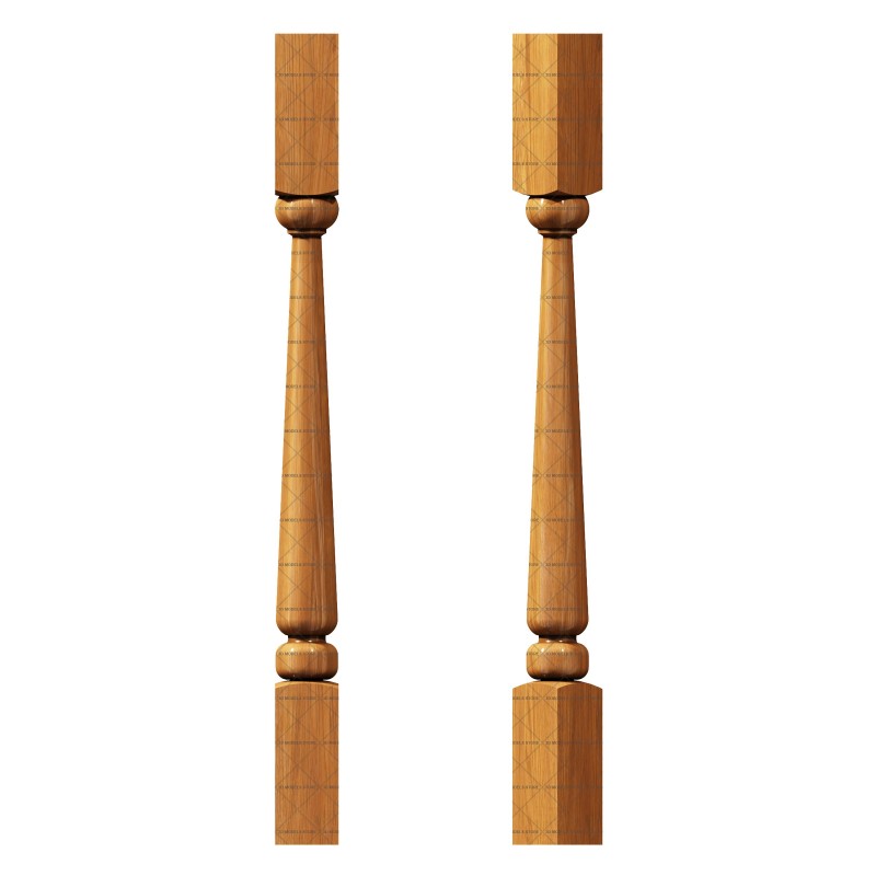 Baluster, 3d models (stl)