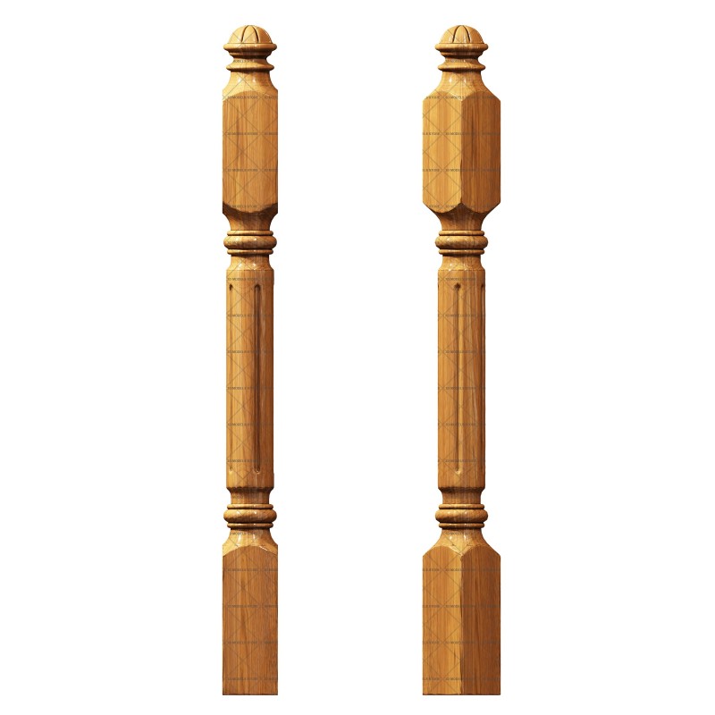 Baluster, 3d models (stl)