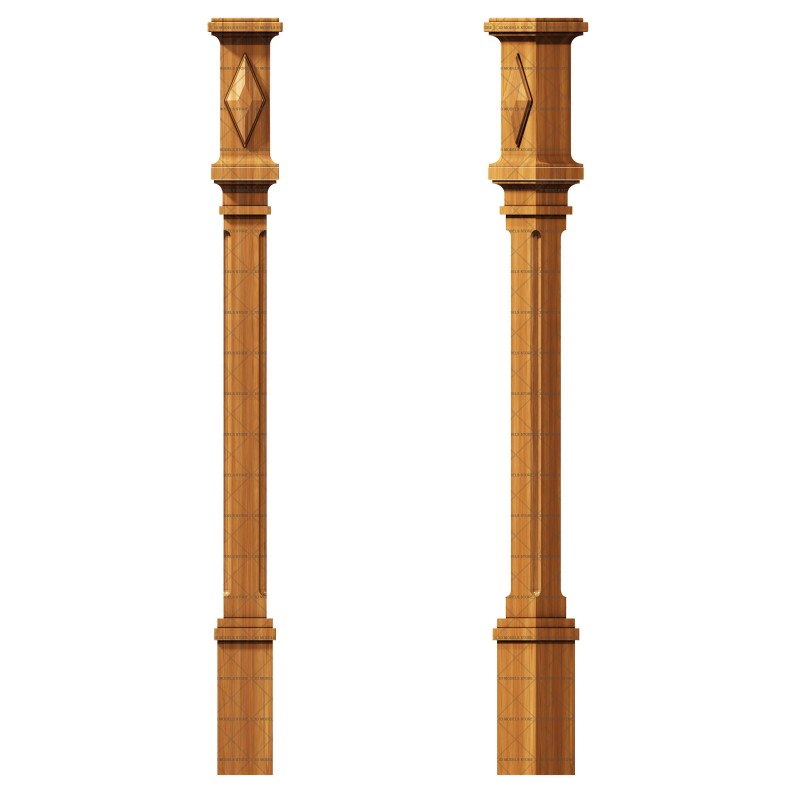 Baluster, 3d models (stl)