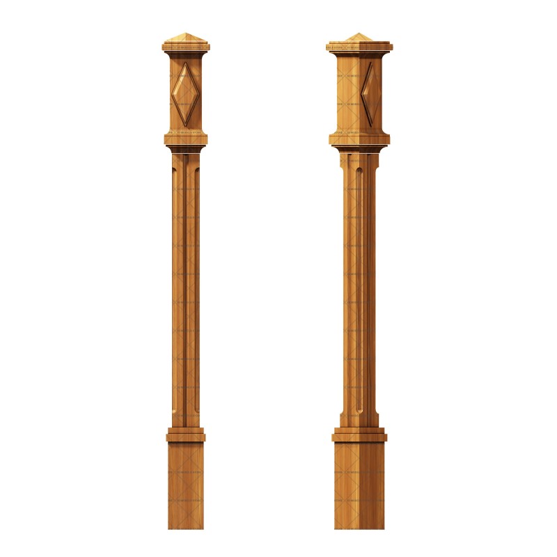 Baluster, 3d models (stl)