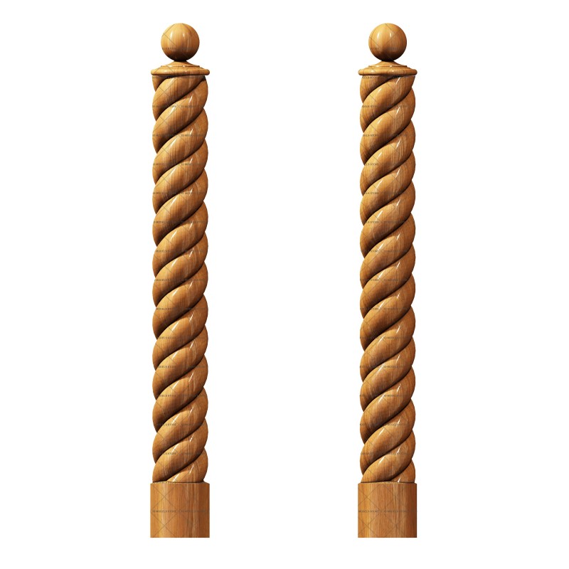 Baluster, 3d models (stl)