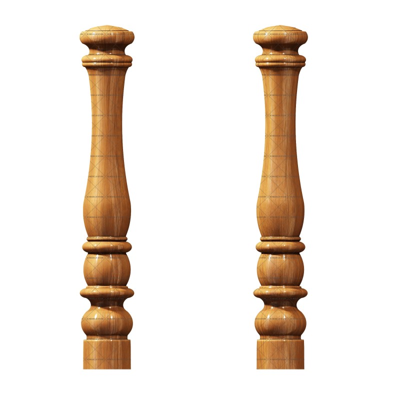Baluster, 3d models (stl)