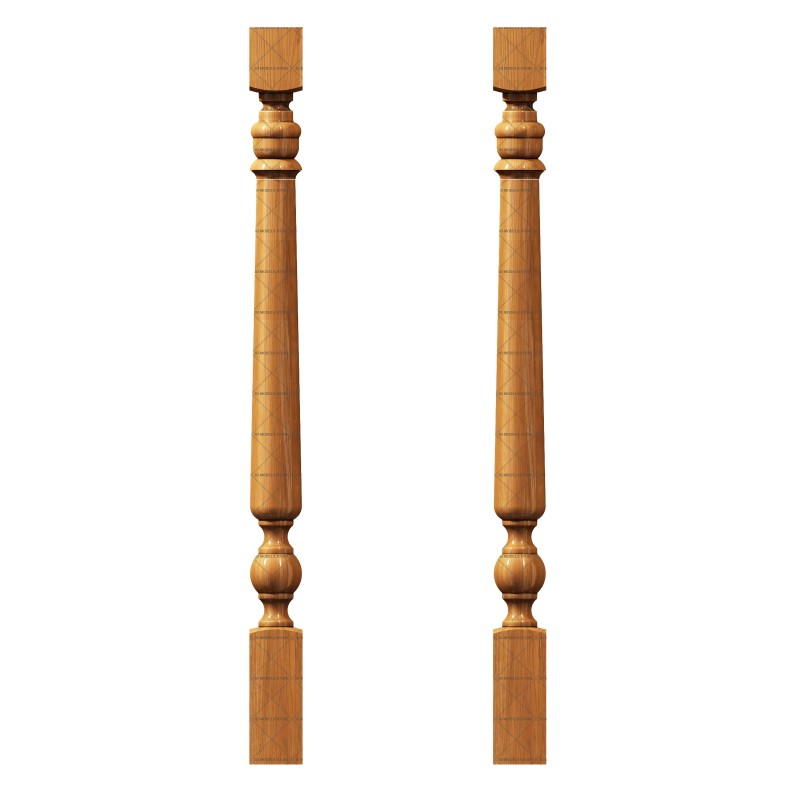 Baluster, 3d models (stl)