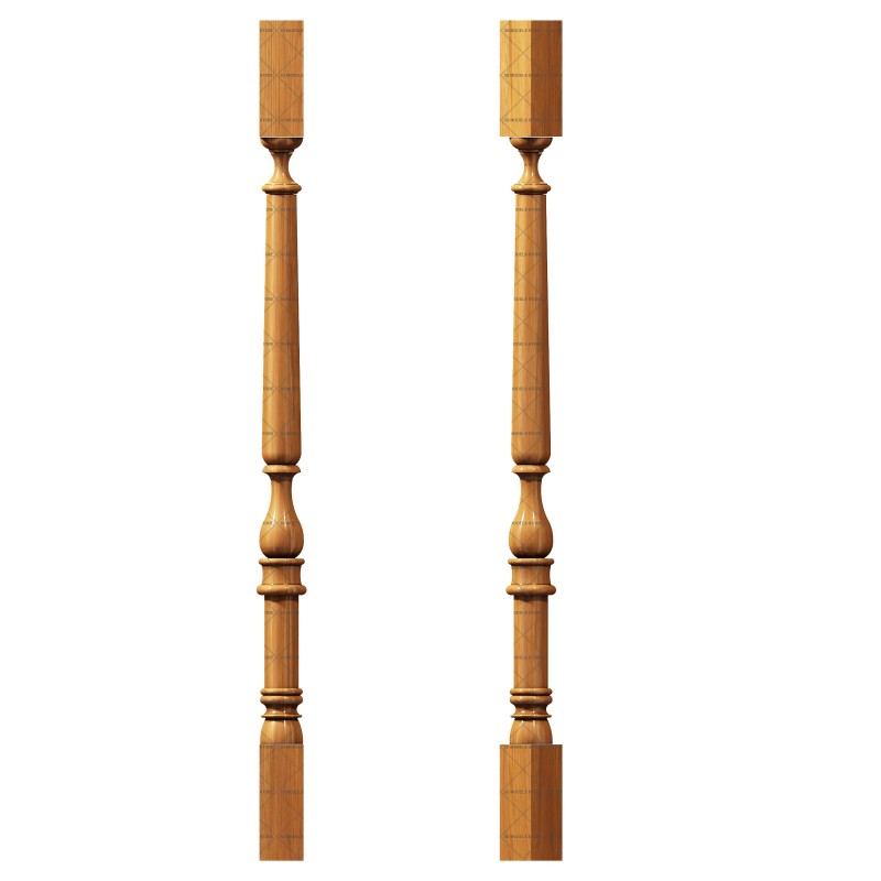 Baluster, 3d models (stl)
