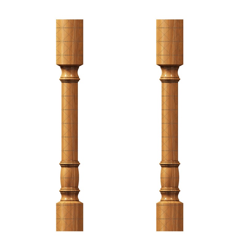 Baluster, 3d models (stl)