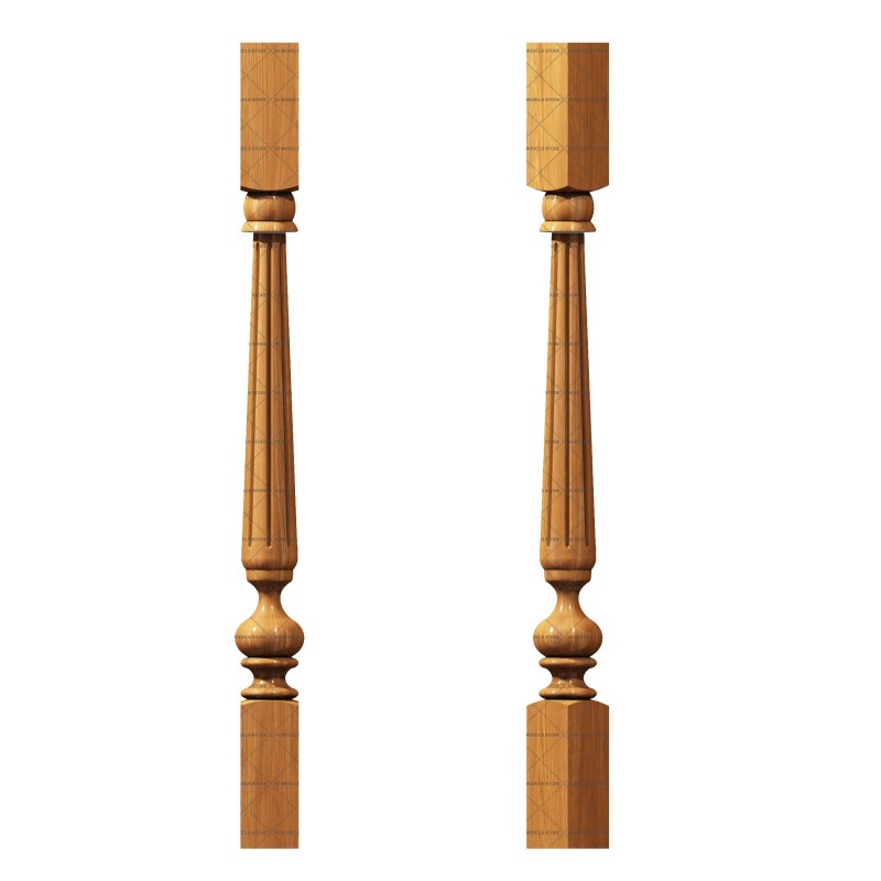 Baluster, 3d models (stl)