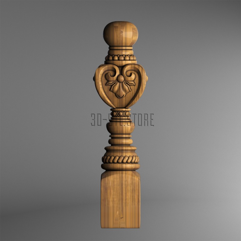 Baluster, 3d models (stl)