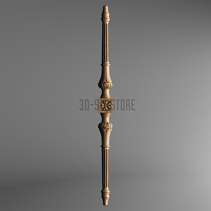 Baluster, 3d models (stl)