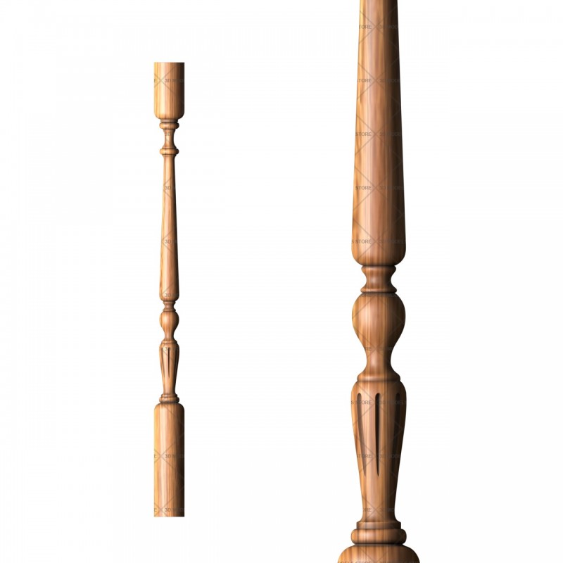 Baluster, 3d models (stl)
