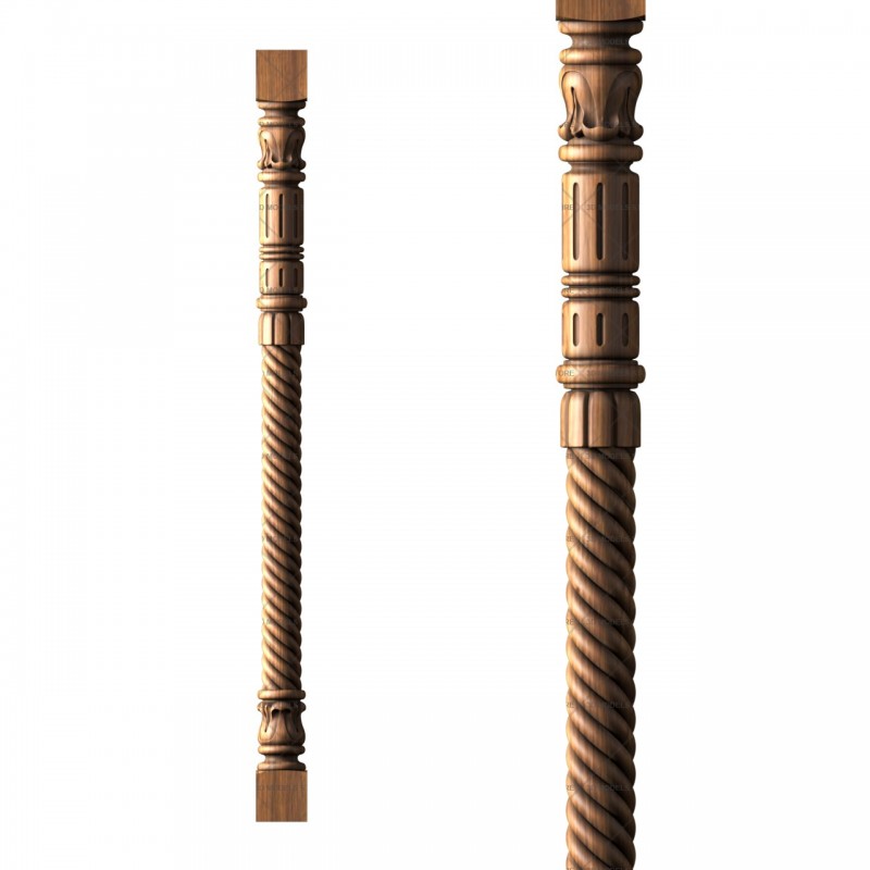 Baluster, 3d models (stl)