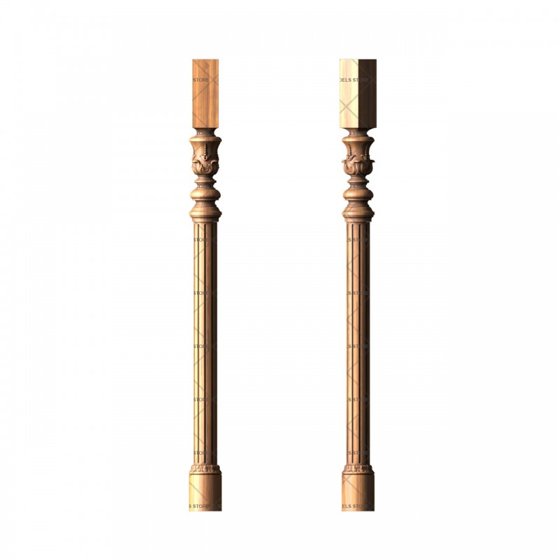 Baluster, 3d models (stl)