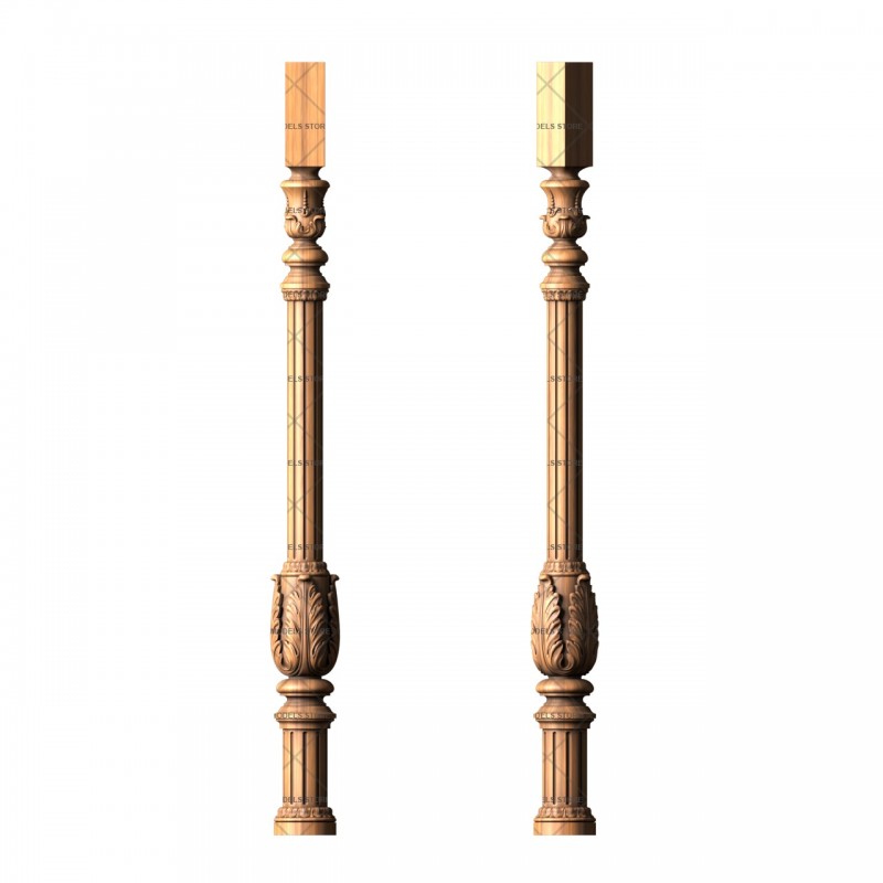 Baluster, 3d models (stl)