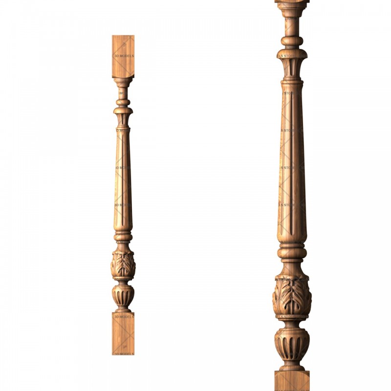 Baluster, 3d models (stl)